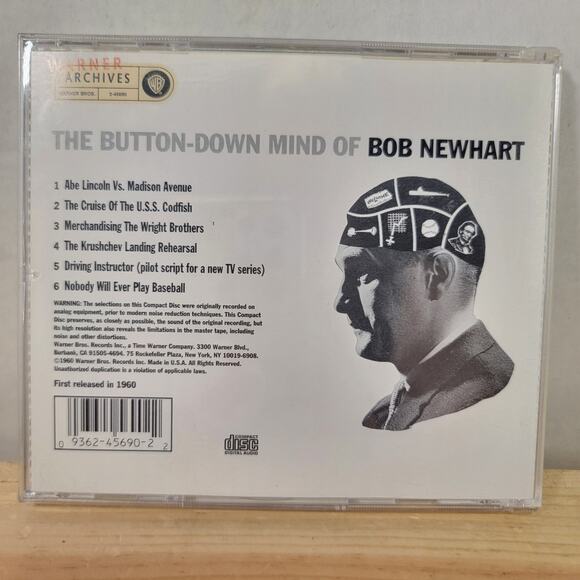 CD The Button-Down Mind Of Bob Newhart - Picture 4 of 5